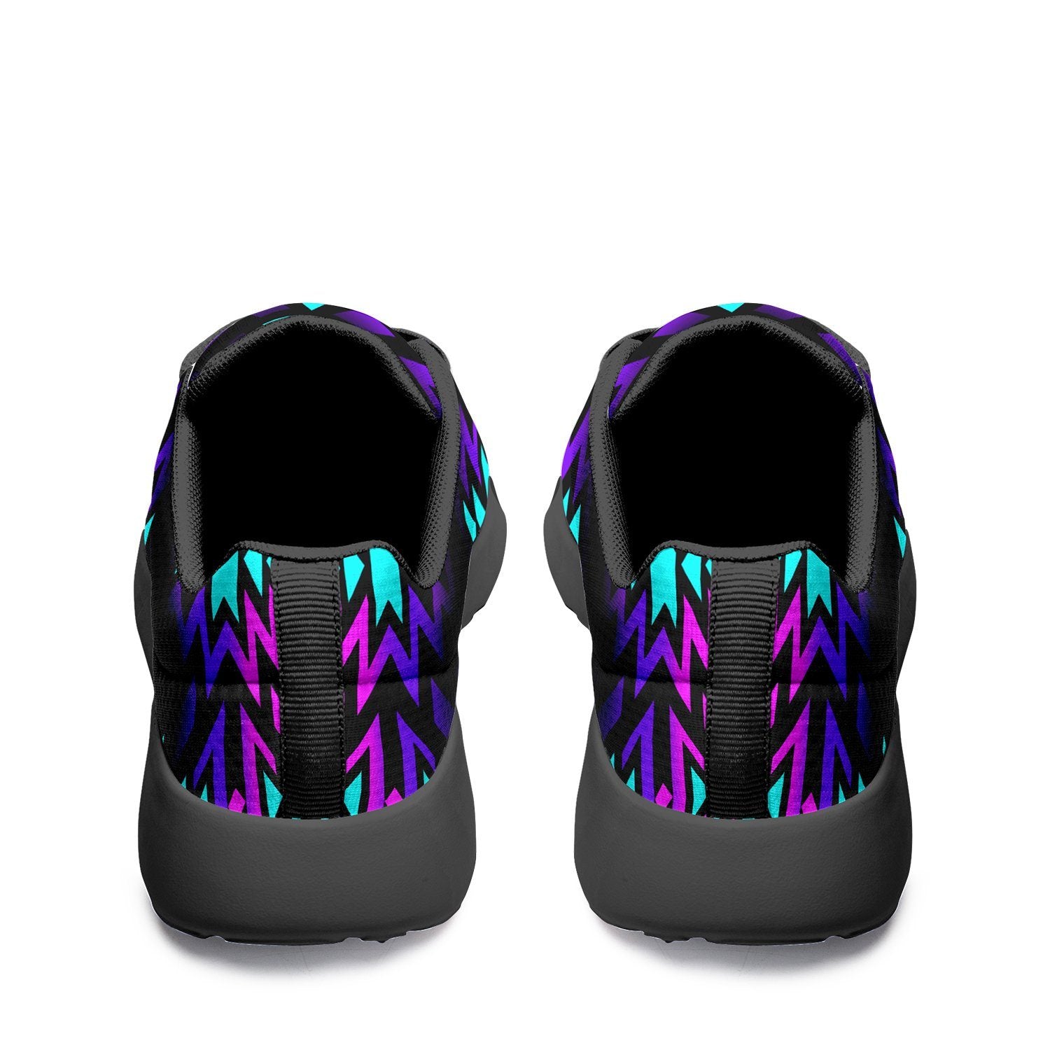 Black Fire Winter Sunset Ikkaayi Sport Sneakers 49 Dzine