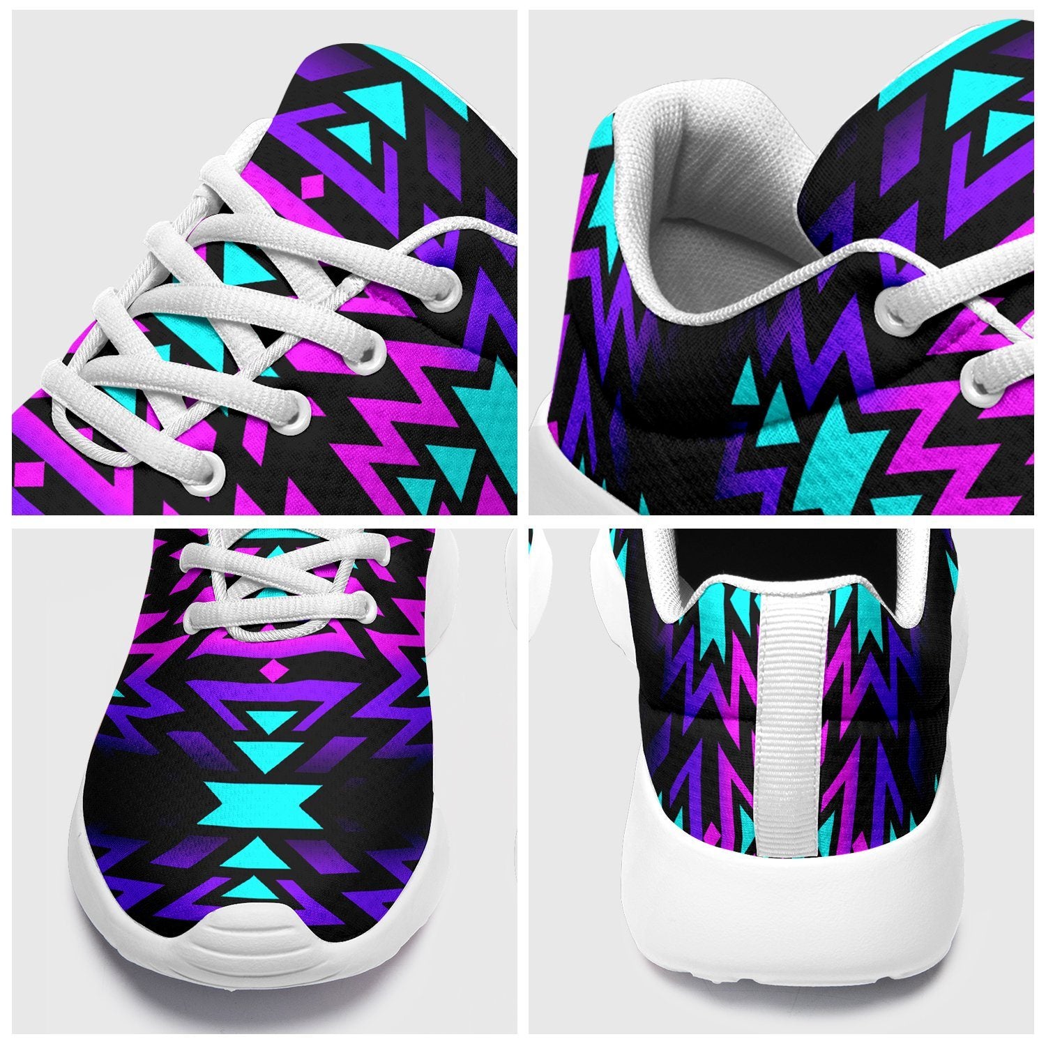 Black Fire Winter Sunset Ikkaayi Sport Sneakers 49 Dzine