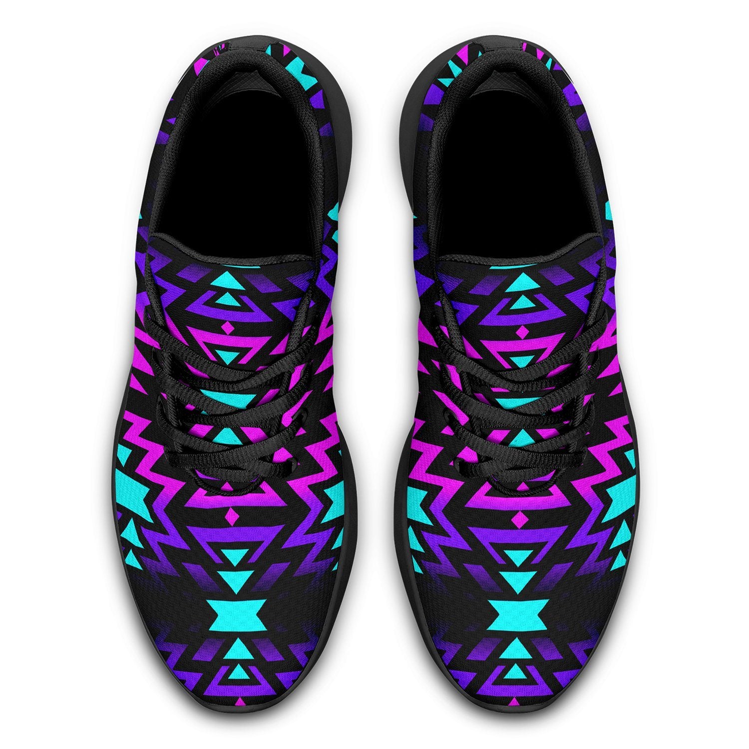 Black Fire Winter Sunset Ikkaayi Sport Sneakers 49 Dzine