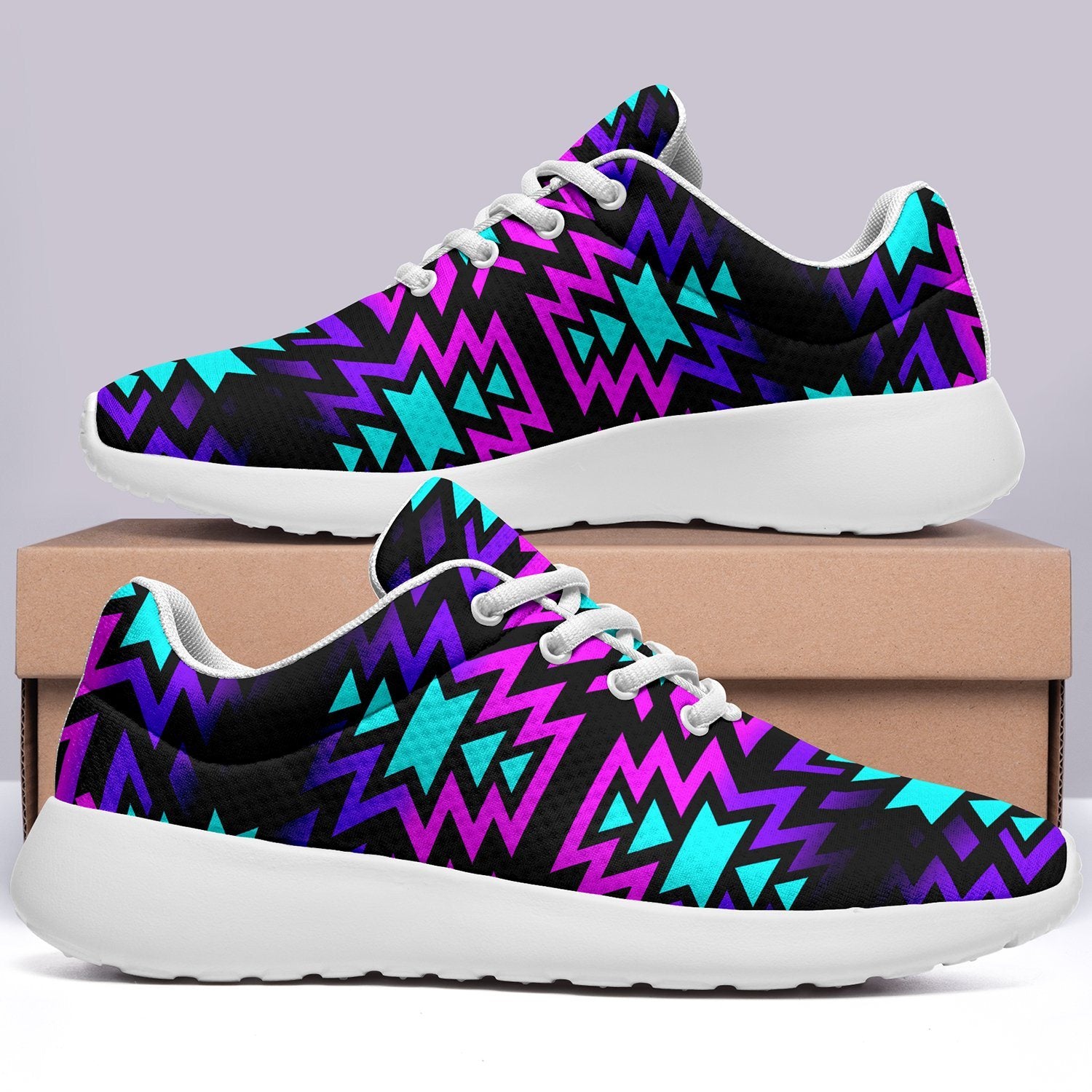 Black Fire Winter Sunset Ikkaayi Sport Sneakers 49 Dzine
