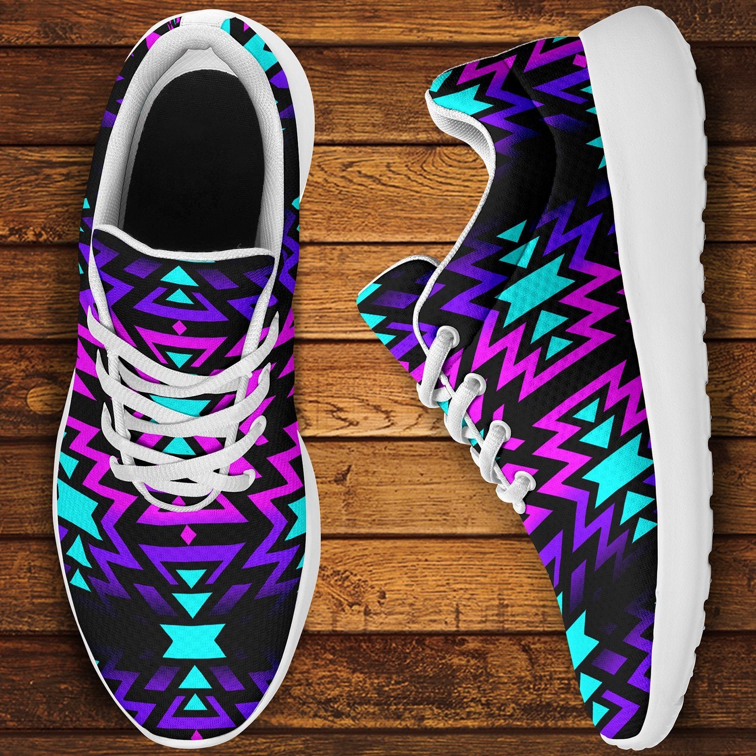 Black Fire Winter Sunset Ikkaayi Sport Sneakers 49 Dzine