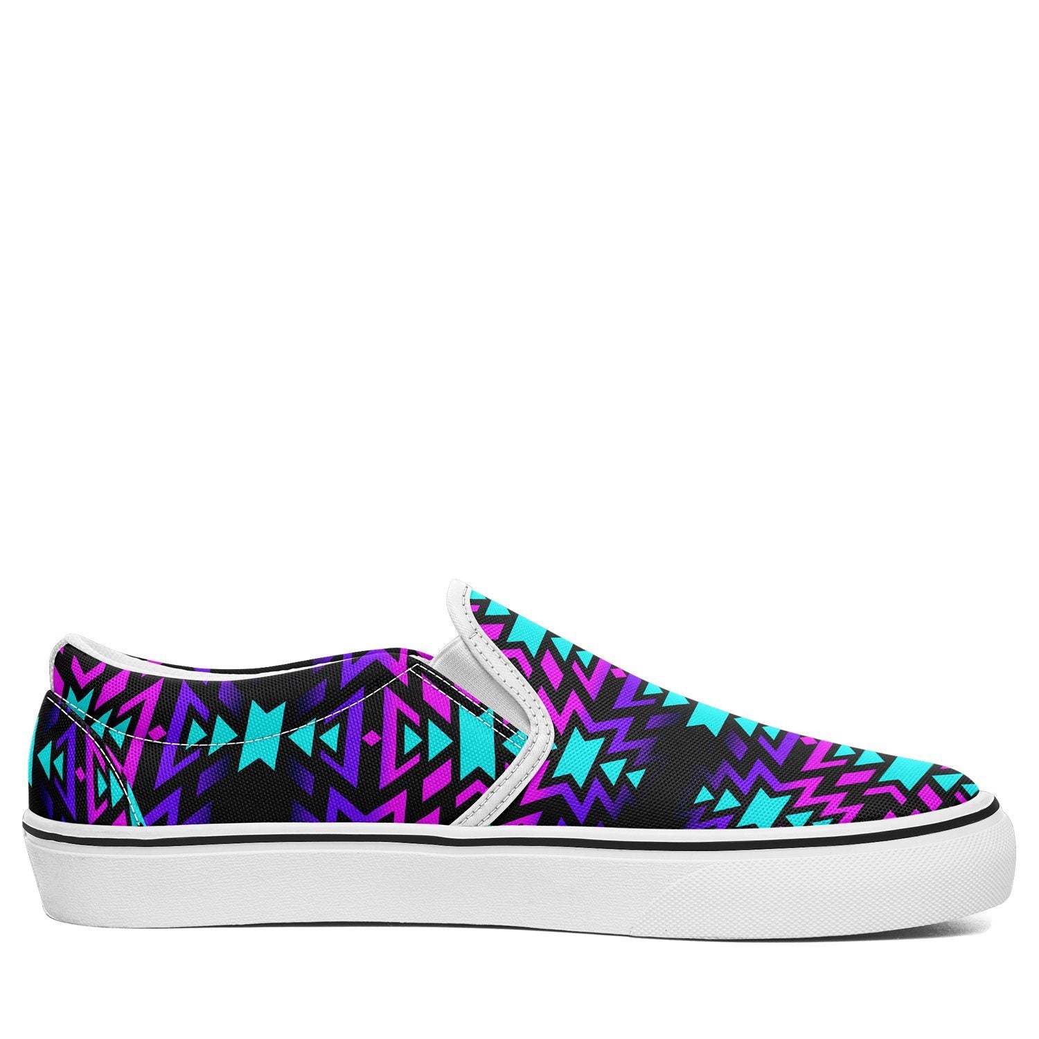 Black Fire Winter Sunset Otoyimm Canvas Slip On Shoes 49 Dzine