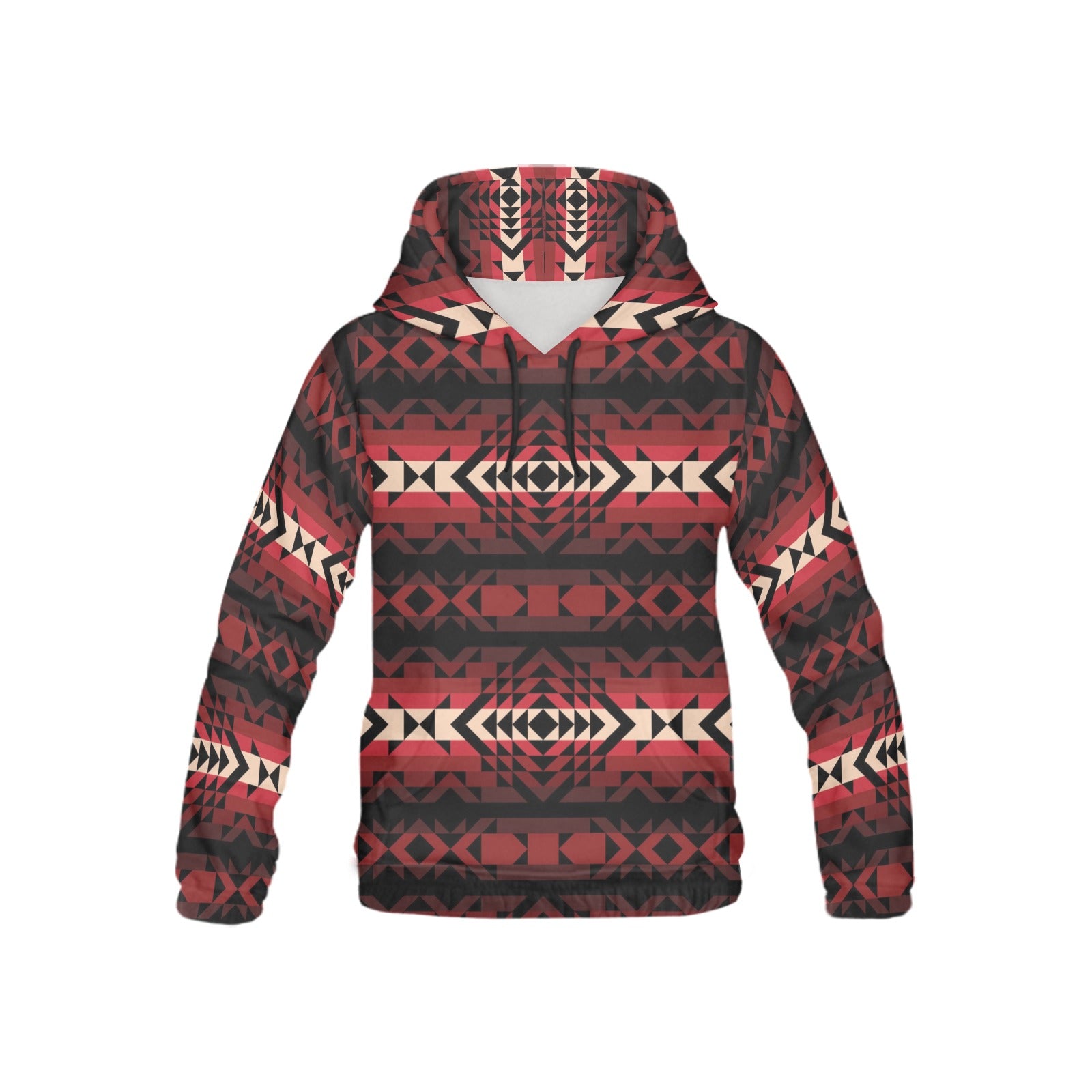 Black Rose All Over Print Hoodie for Kid (USA Size) (Model H13) All Over Print Hoodie for Kid (H13) e-joyer