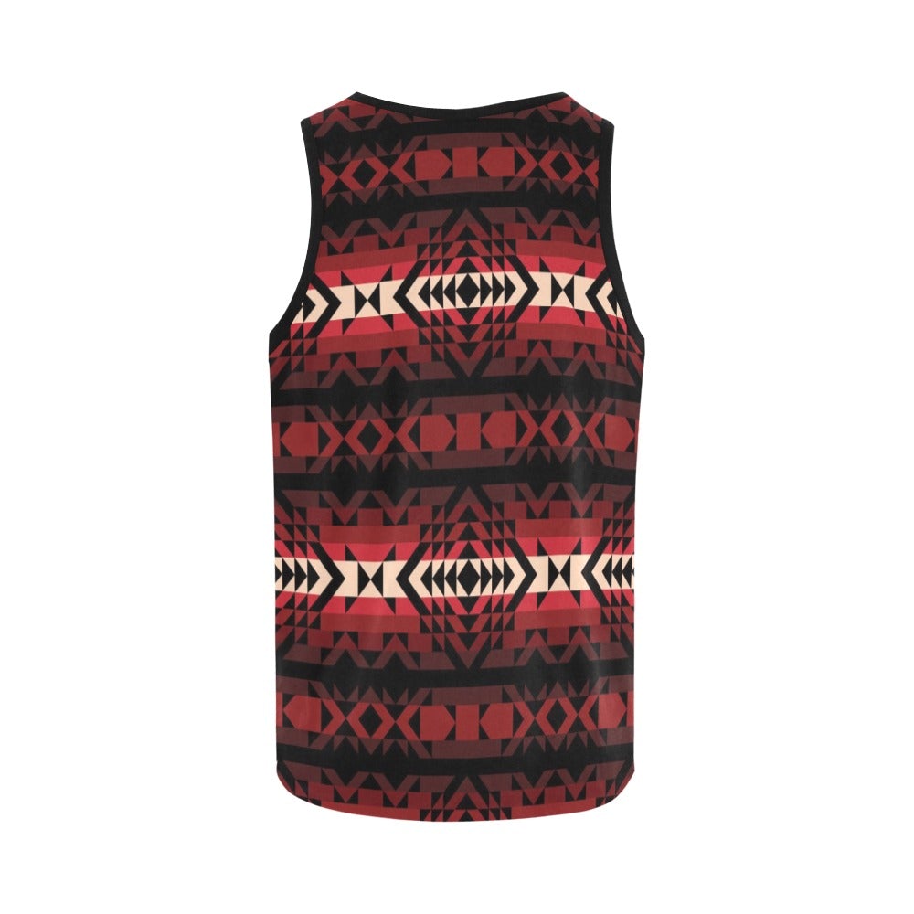 Black Rose All Over Print Tank Top for Women (Model T43) All Over Print Tank Top for Women (T43) e-joyer