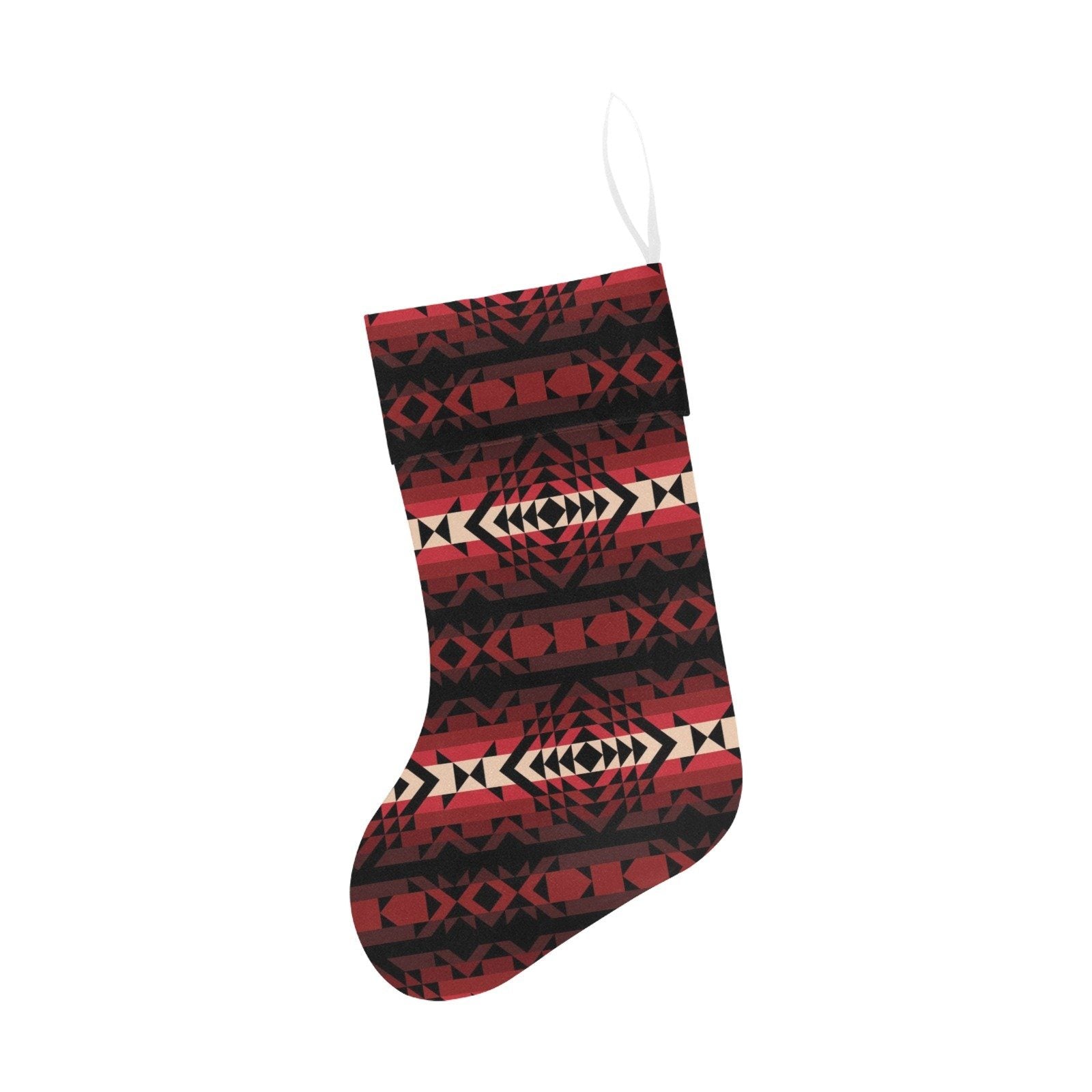 Black Rose Christmas Stocking holiday stocking e-joyer