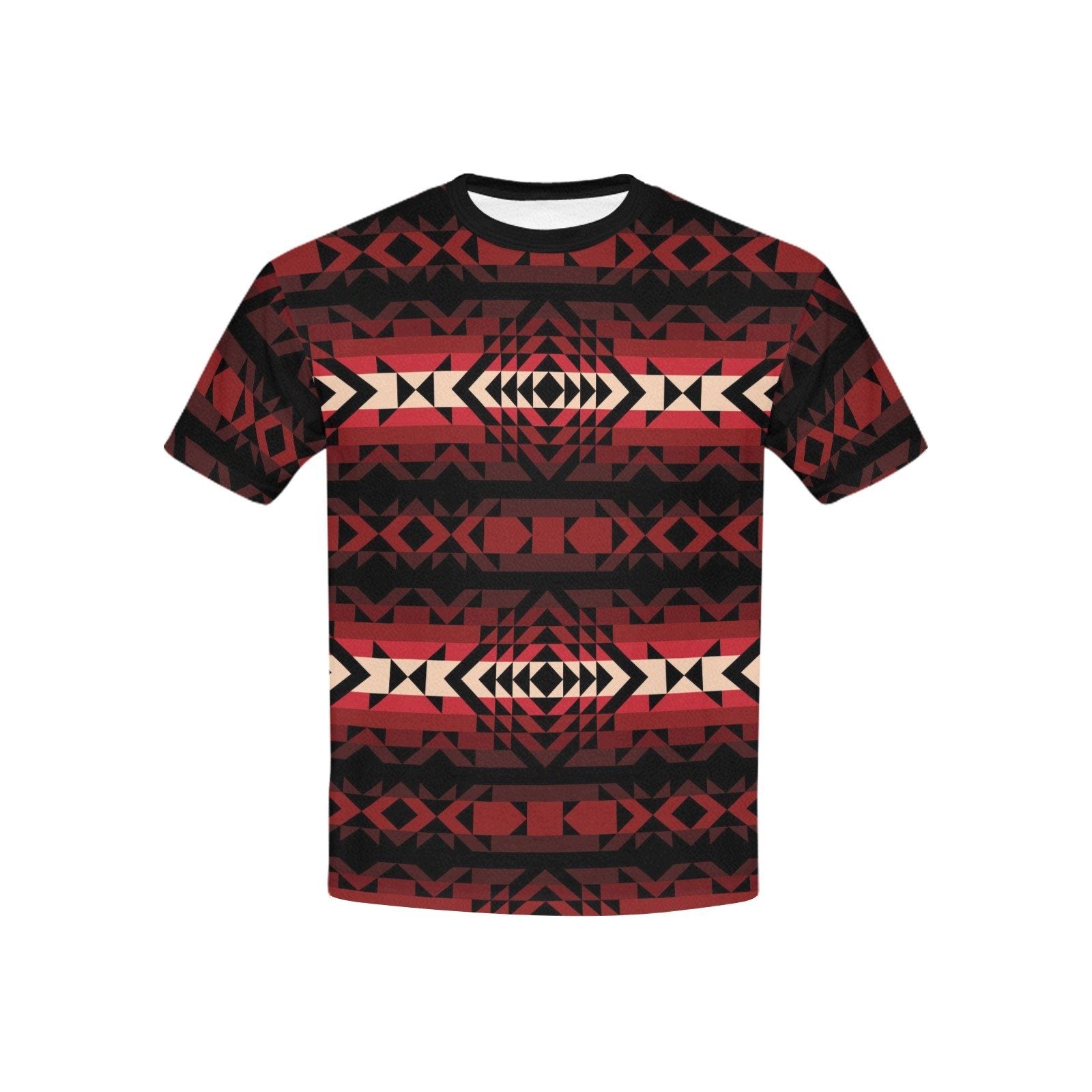Black Rose Kids' All Over Print T-shirt (USA Size) (Model T40) All Over Print T-shirt for Kid (T40) e-joyer