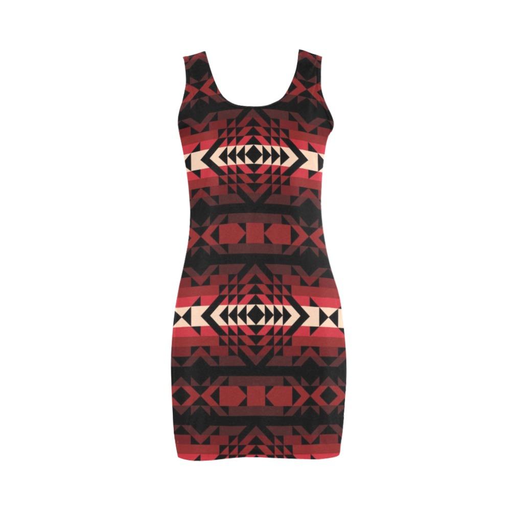 Black Rose Medea Vest Dress (Model D06) Medea Vest Dress (D06) e-joyer