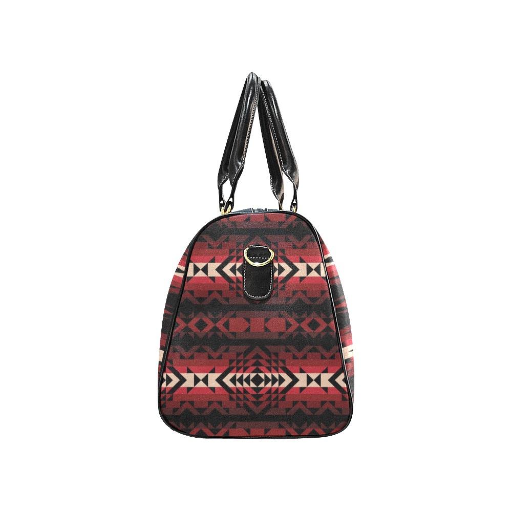 Black Rose New Waterproof Travel Bag/Small (Model 1639) bag e-joyer