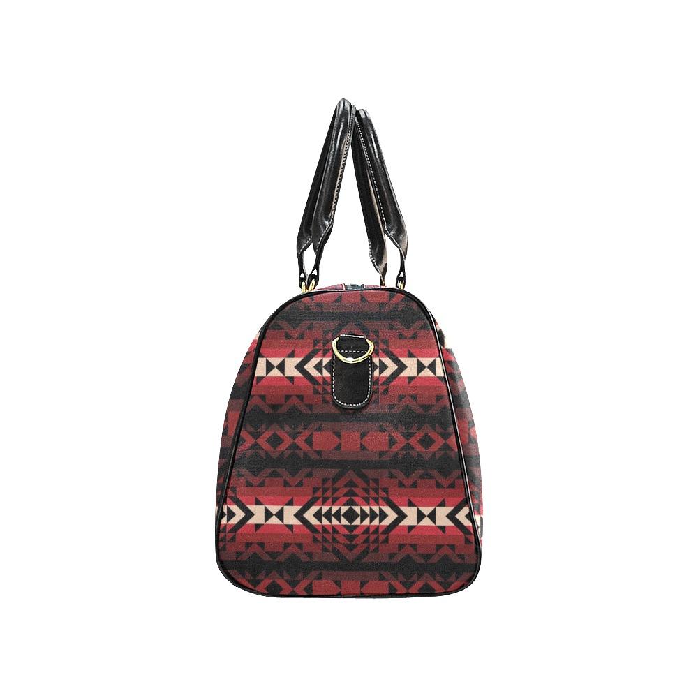 Black Rose New Waterproof Travel Bag/Small (Model 1639) bag e-joyer
