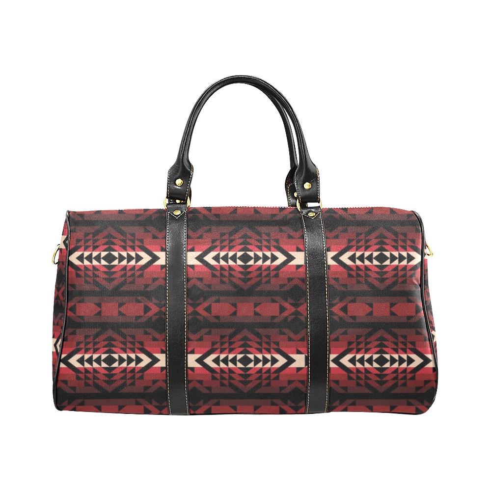 Black Rose New Waterproof Travel Bag/Small (Model 1639) bag e-joyer