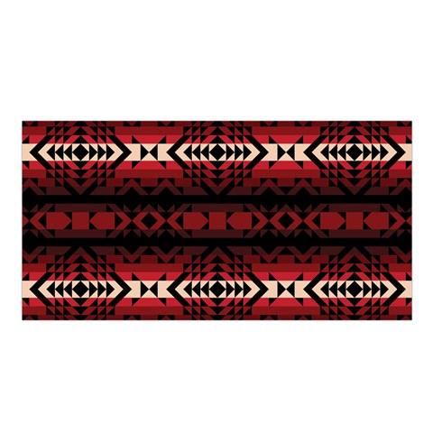 Black Rose Satin Shawl Scarf 49 Dzine