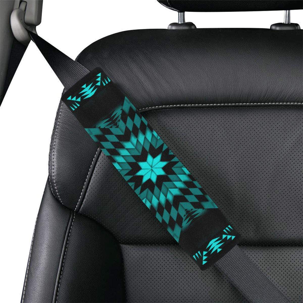 Black Sky Star Car Seat Belt Cover 7''x12.6'' Car Seat Belt Cover 7''x12.6'' e-joyer