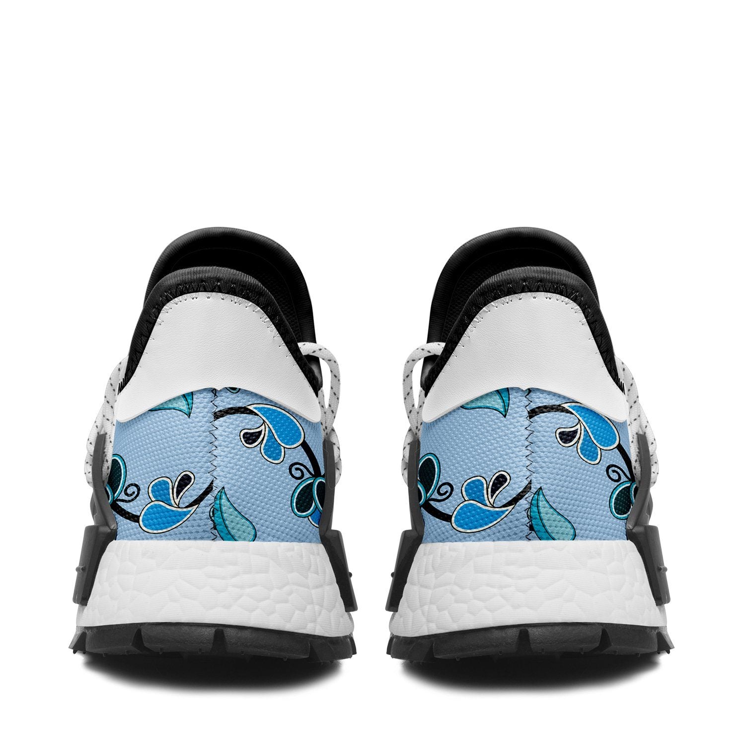 Blue Floral Amour Okaki Sneakers Shoes Herman