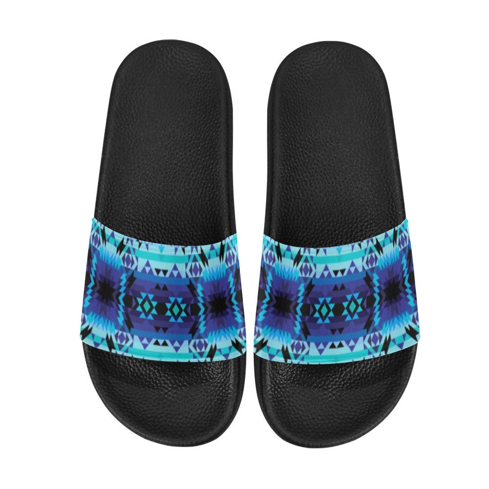 Blue Star Women's Slide Sandals (Model 057) sandals e-joyer