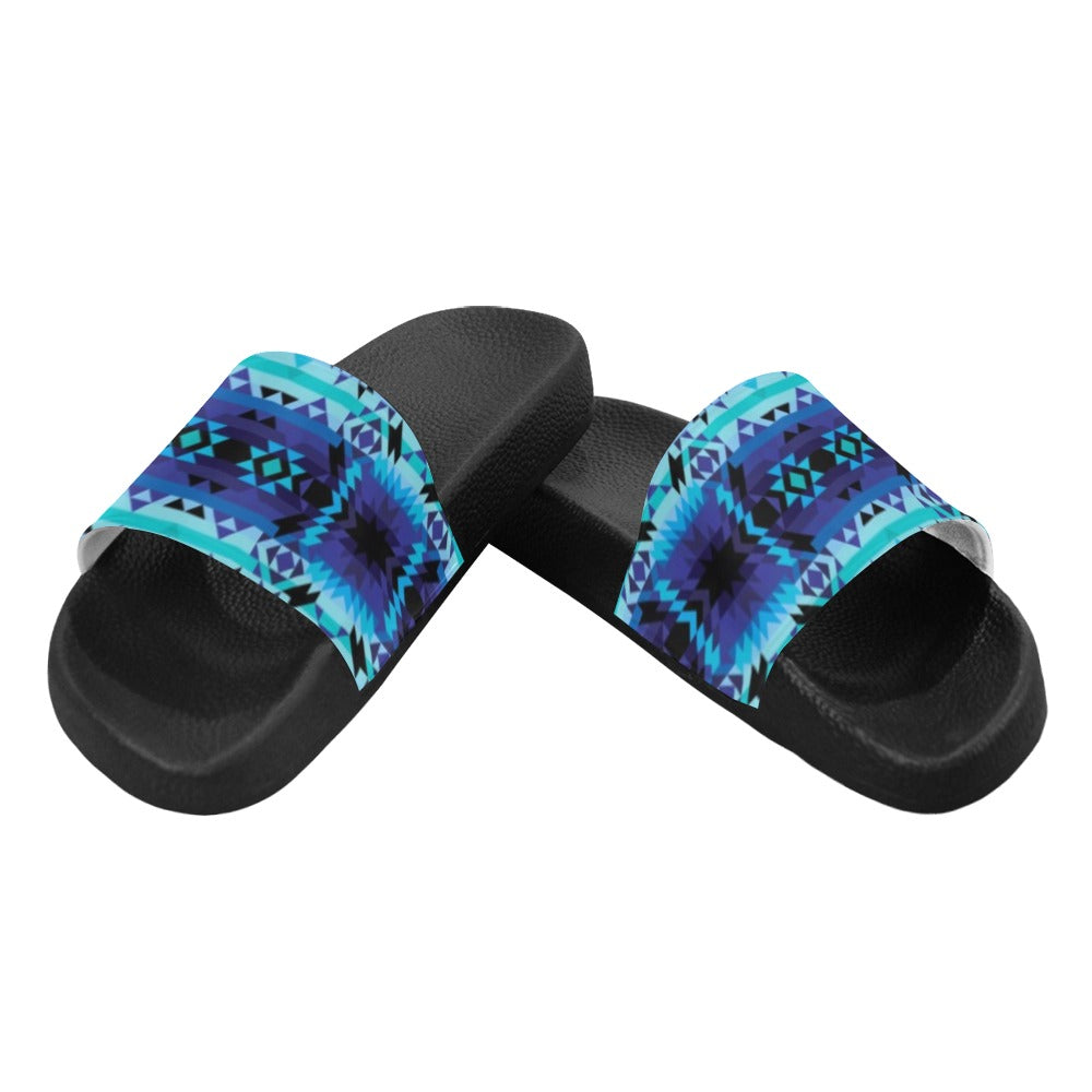Blue Star Women's Slide Sandals (Model 057) sandals e-joyer
