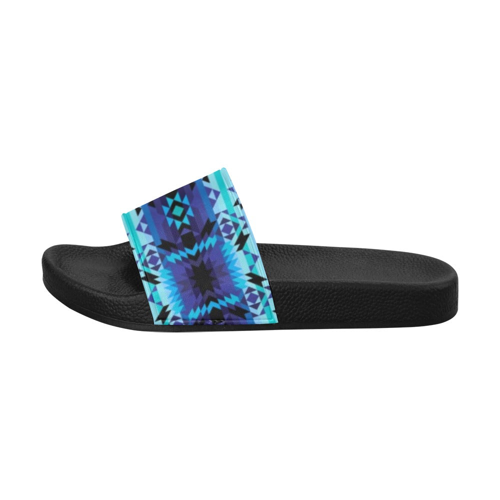 Blue Star Women's Slide Sandals (Model 057) sandals e-joyer