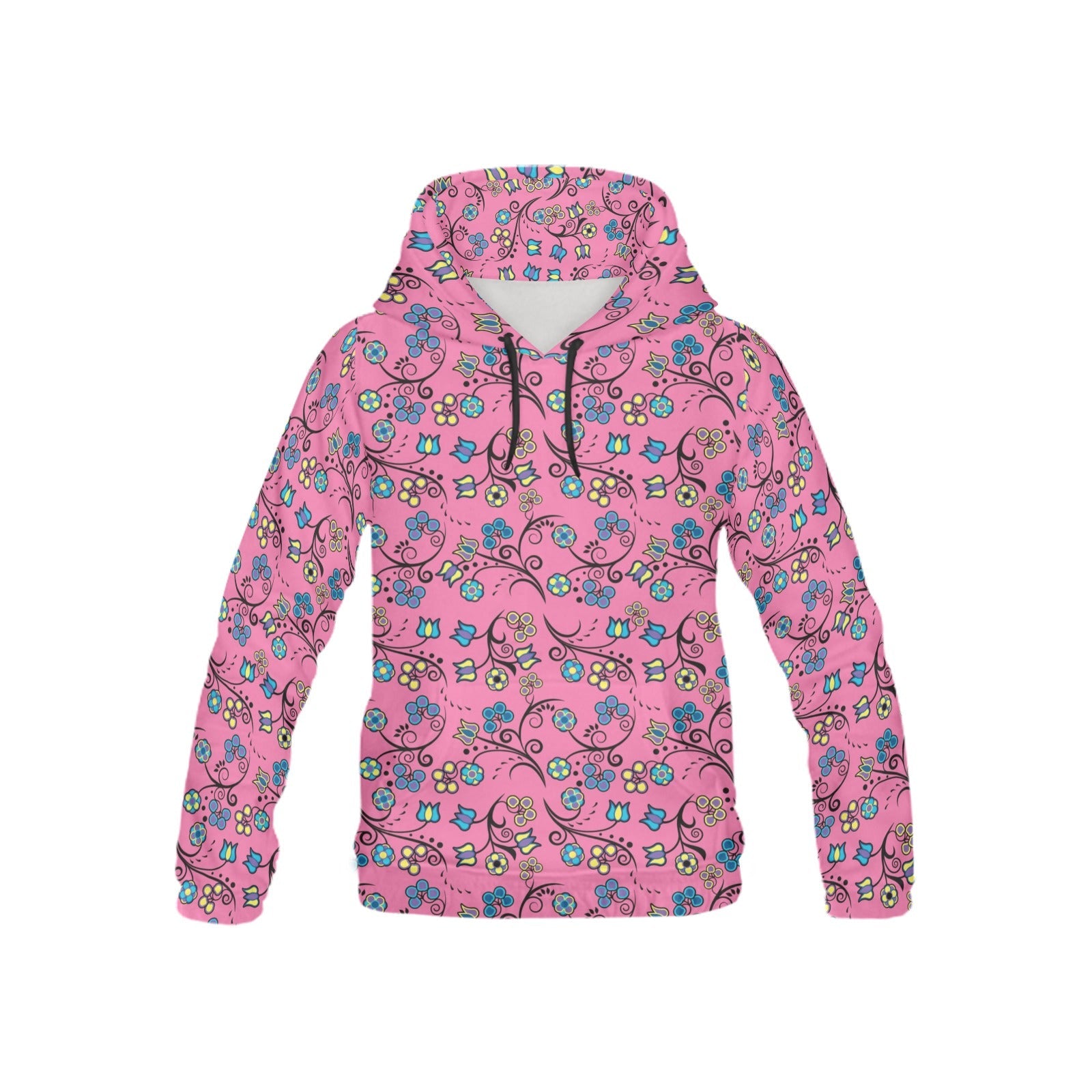 Blue Trio Bubblegum All Over Print Hoodie for Kid (USA Size) (Model H13) All Over Print Hoodie for Kid (H13) e-joyer