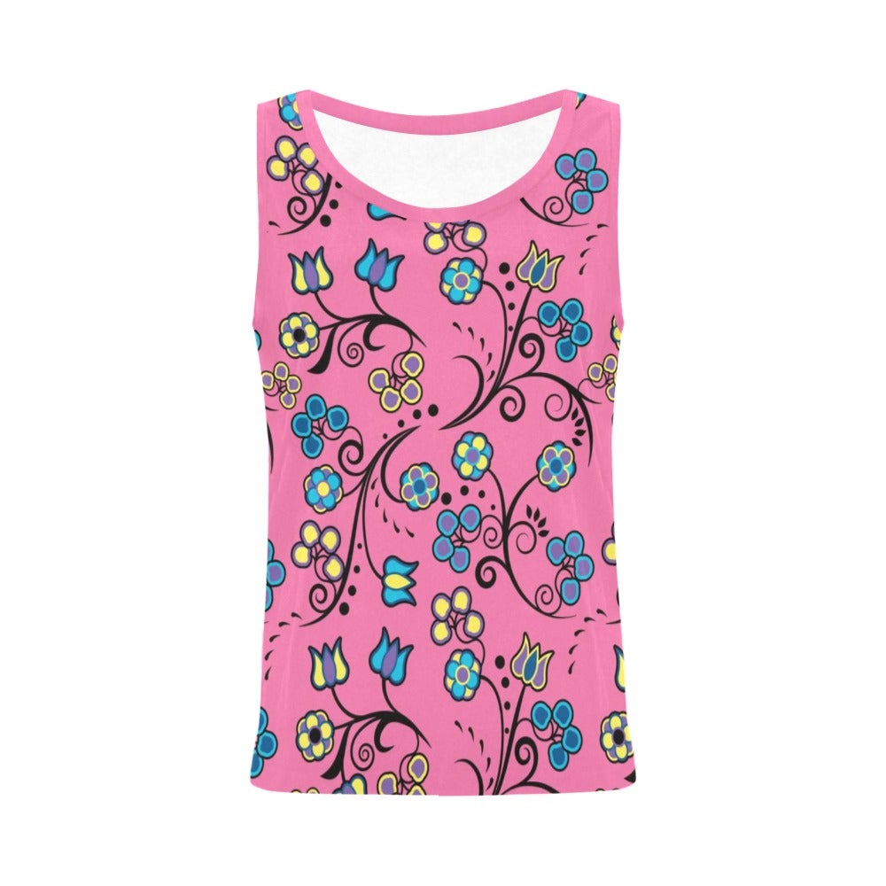 Blue Trio Bubblegum All Over Print Tank Top for Women (Model T43) All Over Print Tank Top for Women (T43) e-joyer
