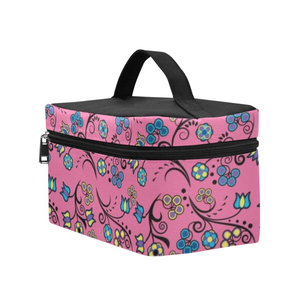 Blue Trio Bubblegum Cosmetic Bag/Large (Model 1658) bag e-joyer
