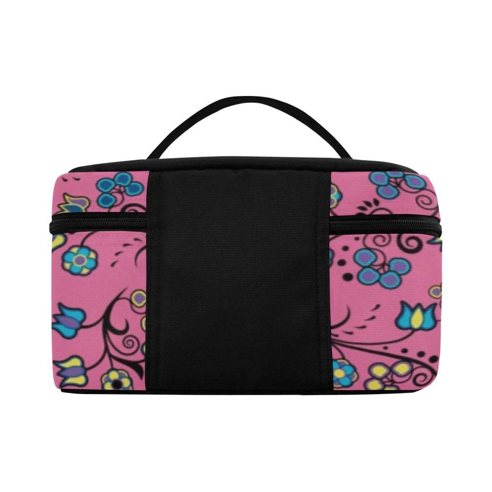 Blue Trio Bubblegum Cosmetic Bag/Large (Model 1658) bag e-joyer
