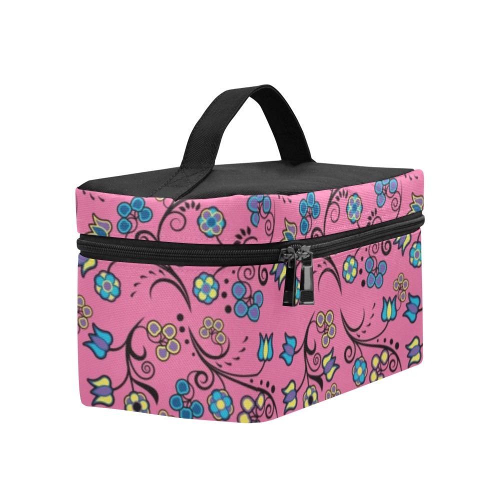 Blue Trio Bubblegum Cosmetic Bag/Large (Model 1658) bag e-joyer