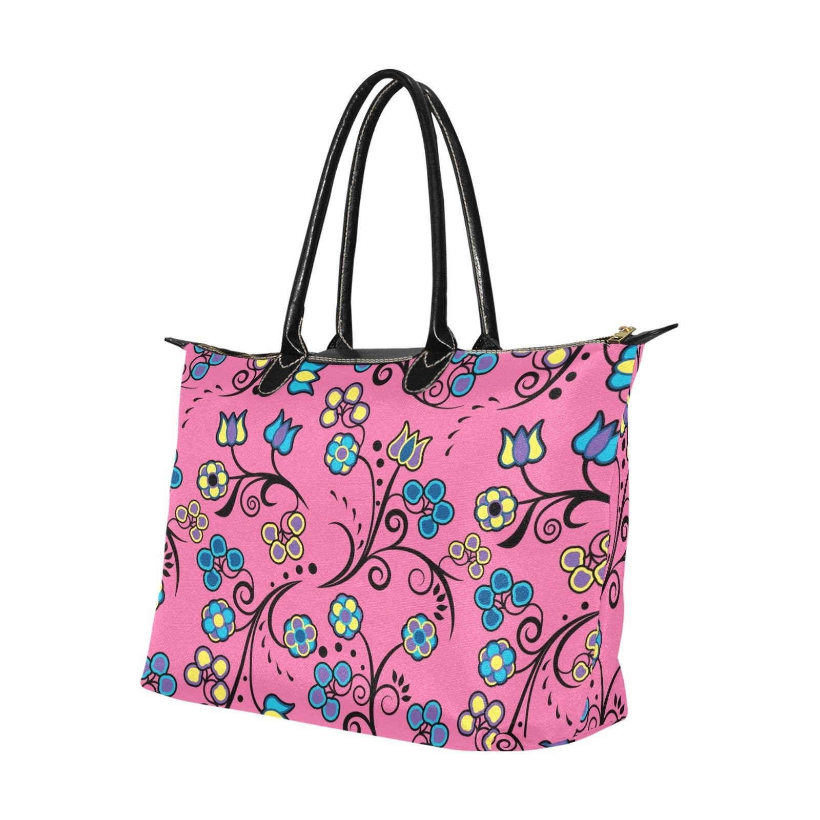 Blue Trio Bubblegum Single-Shoulder Lady Handbag (Model 1714) bag e-joyer