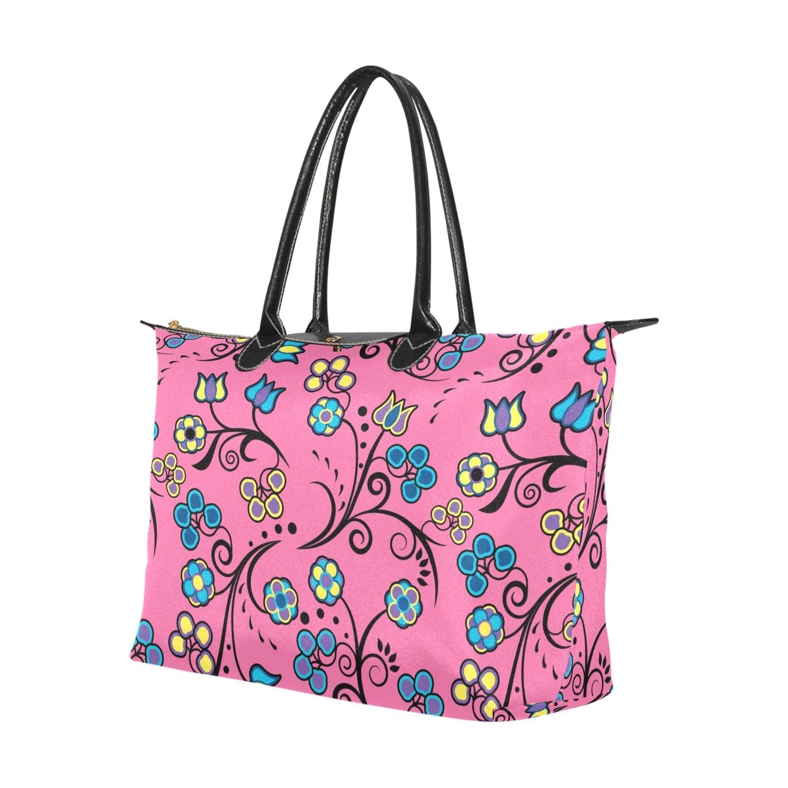 Blue Trio Bubblegum Single-Shoulder Lady Handbag (Model 1714) bag e-joyer