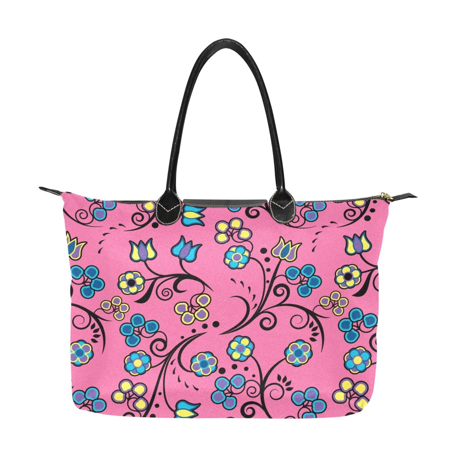 Blue Trio Bubblegum Single-Shoulder Lady Handbag (Model 1714) bag e-joyer