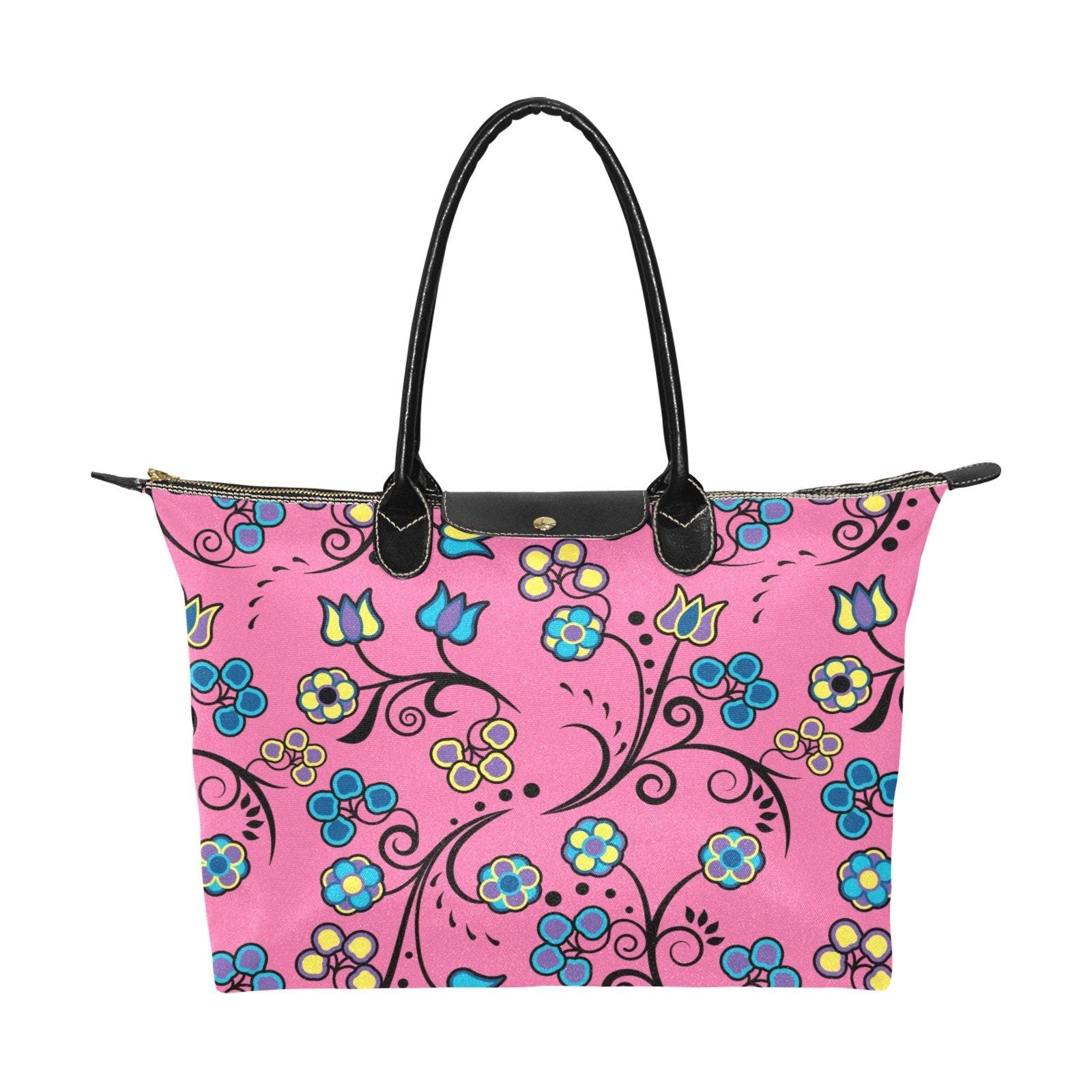 Blue Trio Bubblegum Single-Shoulder Lady Handbag (Model 1714) bag e-joyer