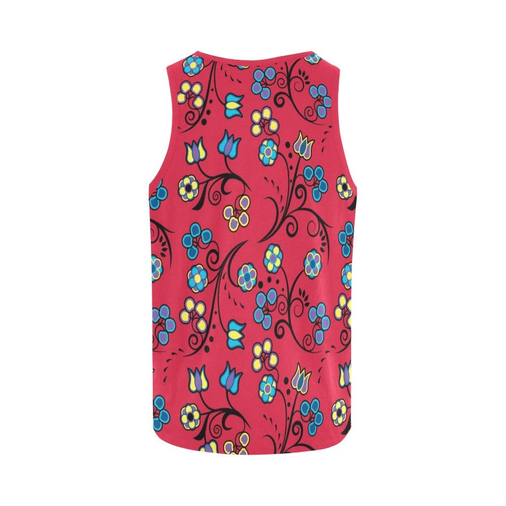 Blue Trio Cardinal All Over Print Tank Top for Women (Model T43) All Over Print Tank Top for Women (T43) e-joyer