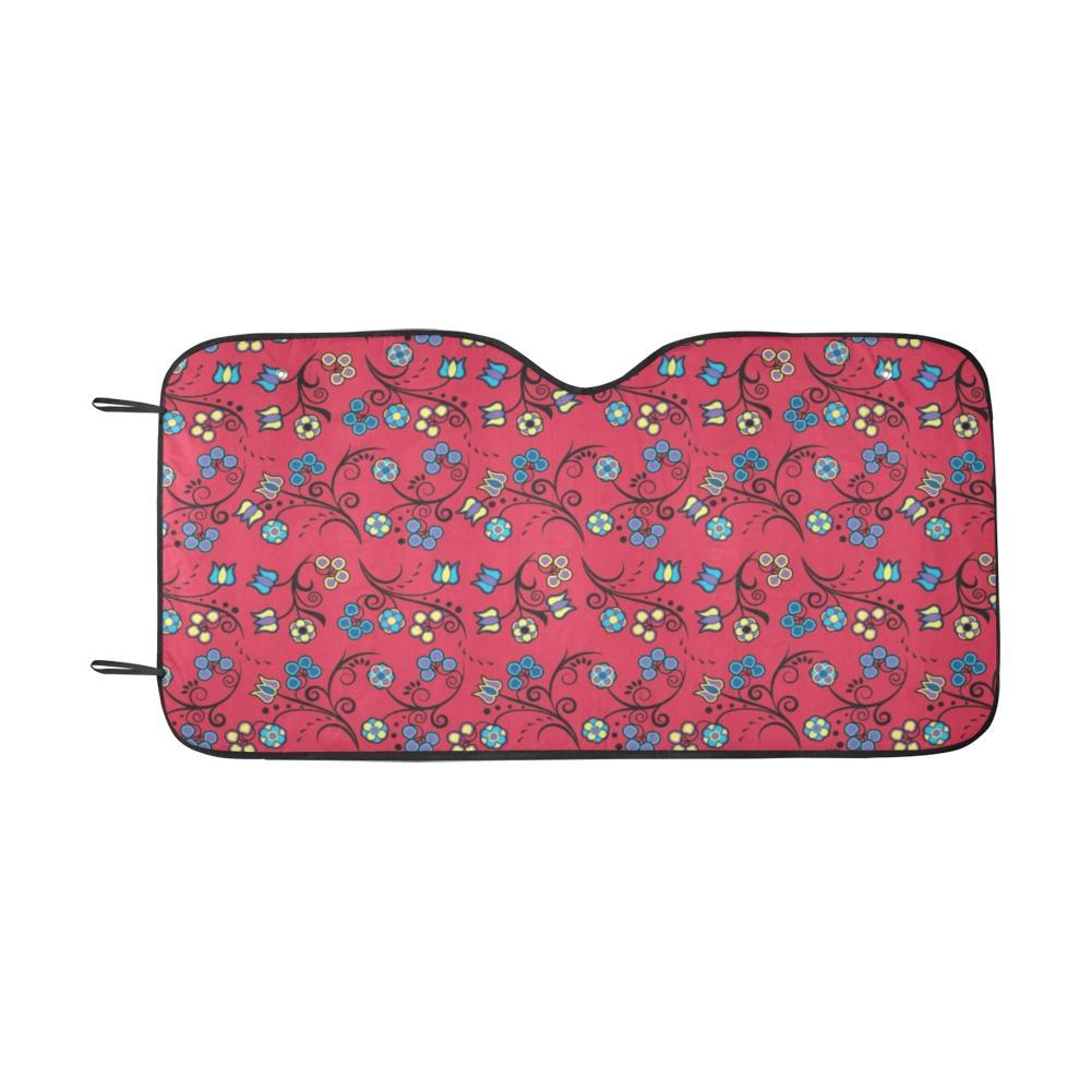 Blue Trio Cardinal Car Sun Shade 55"x30" Car Sun Shade e-joyer
