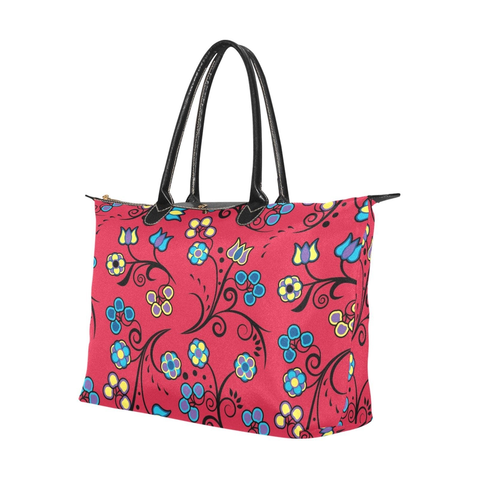 Blue Trio Cardinal Single-Shoulder Lady Handbag (Model 1714) bag e-joyer