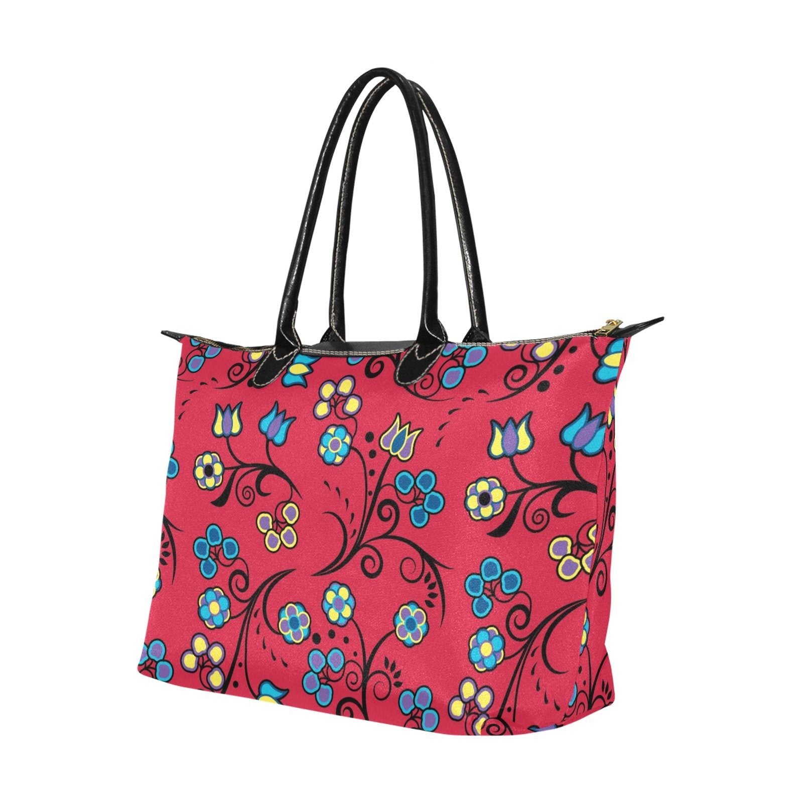 Blue Trio Cardinal Single-Shoulder Lady Handbag (Model 1714) bag e-joyer