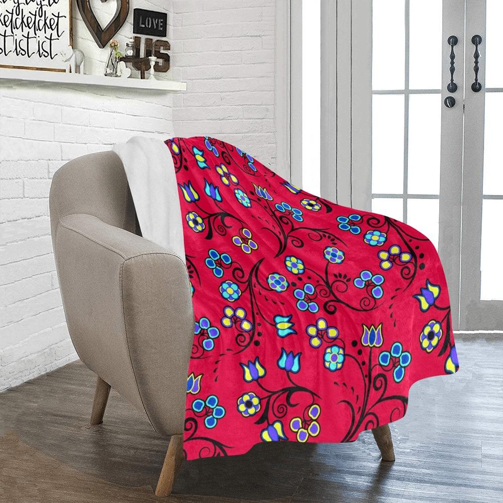 Blue Trio Cardinal Ultra-Soft Micro Fleece Blanket 40"x50" blanket e-joyer