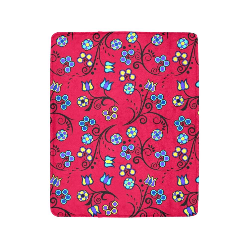Blue Trio Cardinal Ultra-Soft Micro Fleece Blanket 40"x50" blanket e-joyer