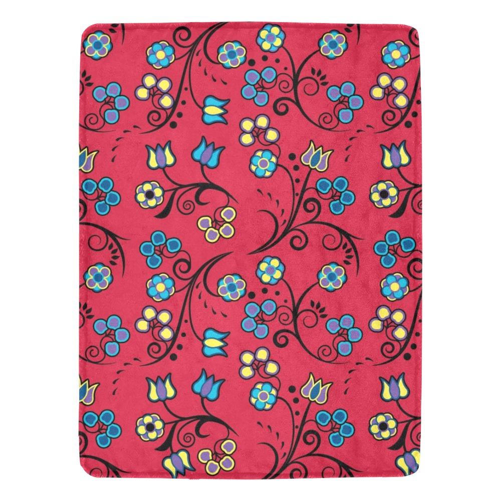 Blue Trio Cardinal Ultra-Soft Micro Fleece Blanket 60"x80" blanket e-joyer