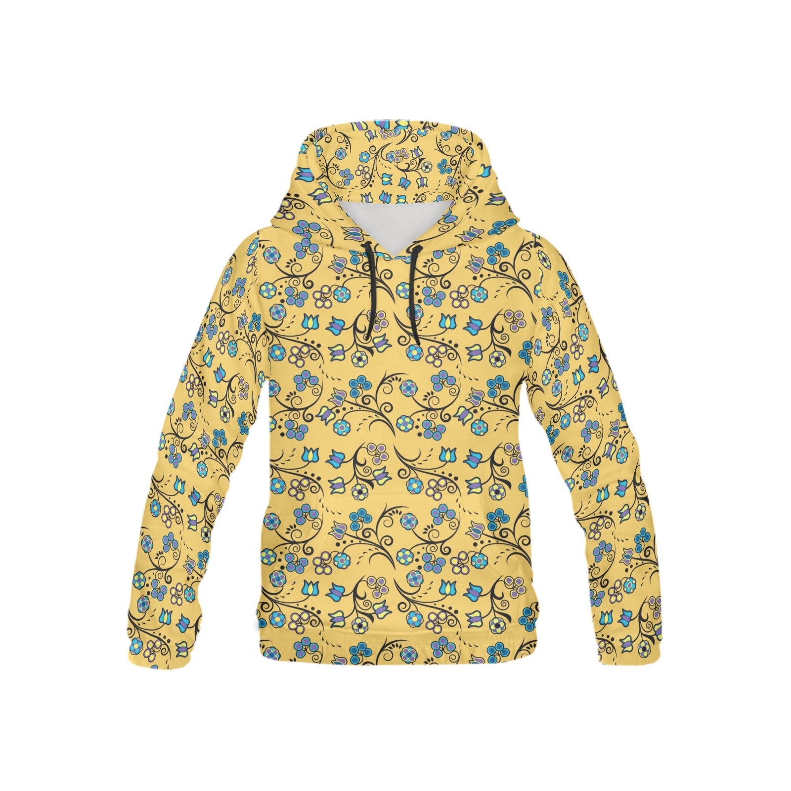 Blue Trio Tuscan All Over Print Hoodie for Kid (USA Size) (Model H13) All Over Print Hoodie for Kid (H13) e-joyer
