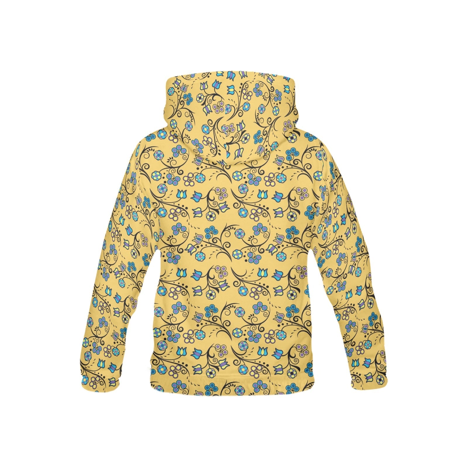 Blue Trio Tuscan All Over Print Hoodie for Kid (USA Size) (Model H13) All Over Print Hoodie for Kid (H13) e-joyer