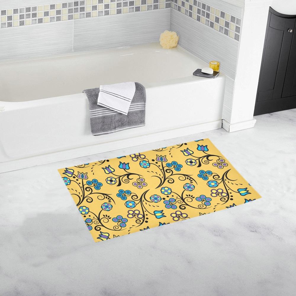 Blue Trio Tuscan Bath Rug 16''x 28'' Bath Rug 16''x 28'' e-joyer