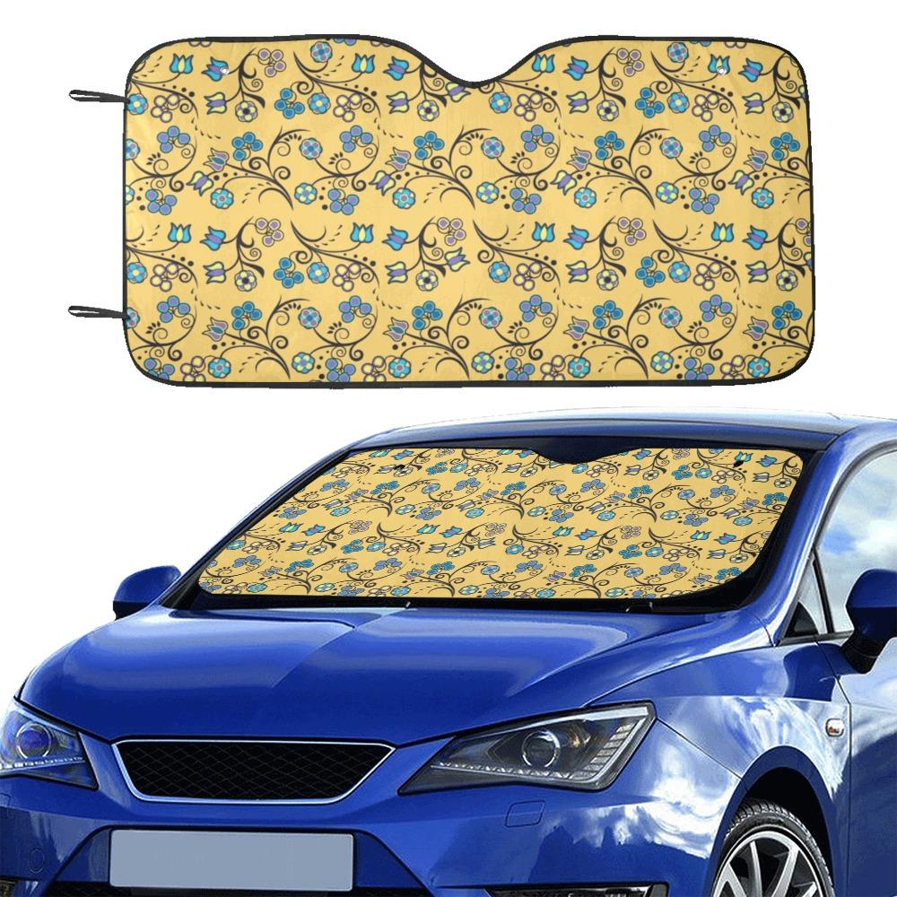 Blue Trio Tuscan Car Sun Shade 55"x30" Car Sun Shade e-joyer