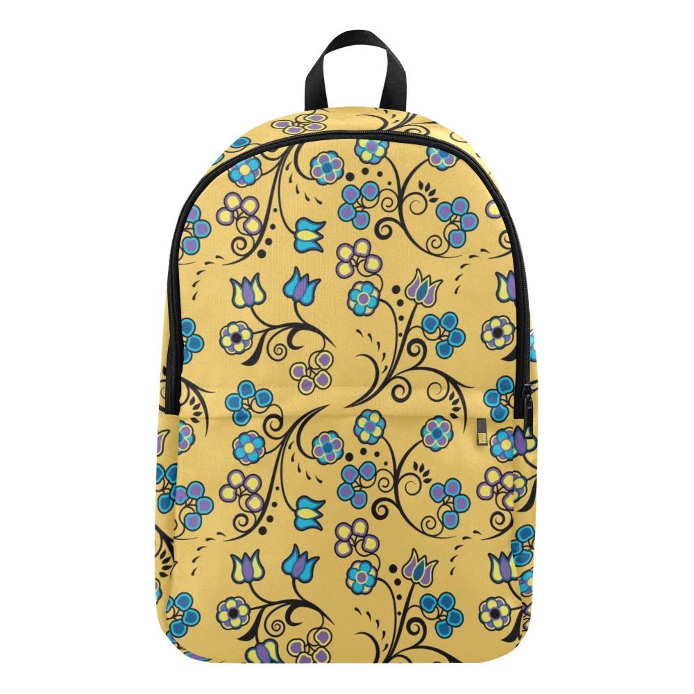 Blue Trio Tuscan Fabric Backpack for Adult (Model 1659) bag e-joyer