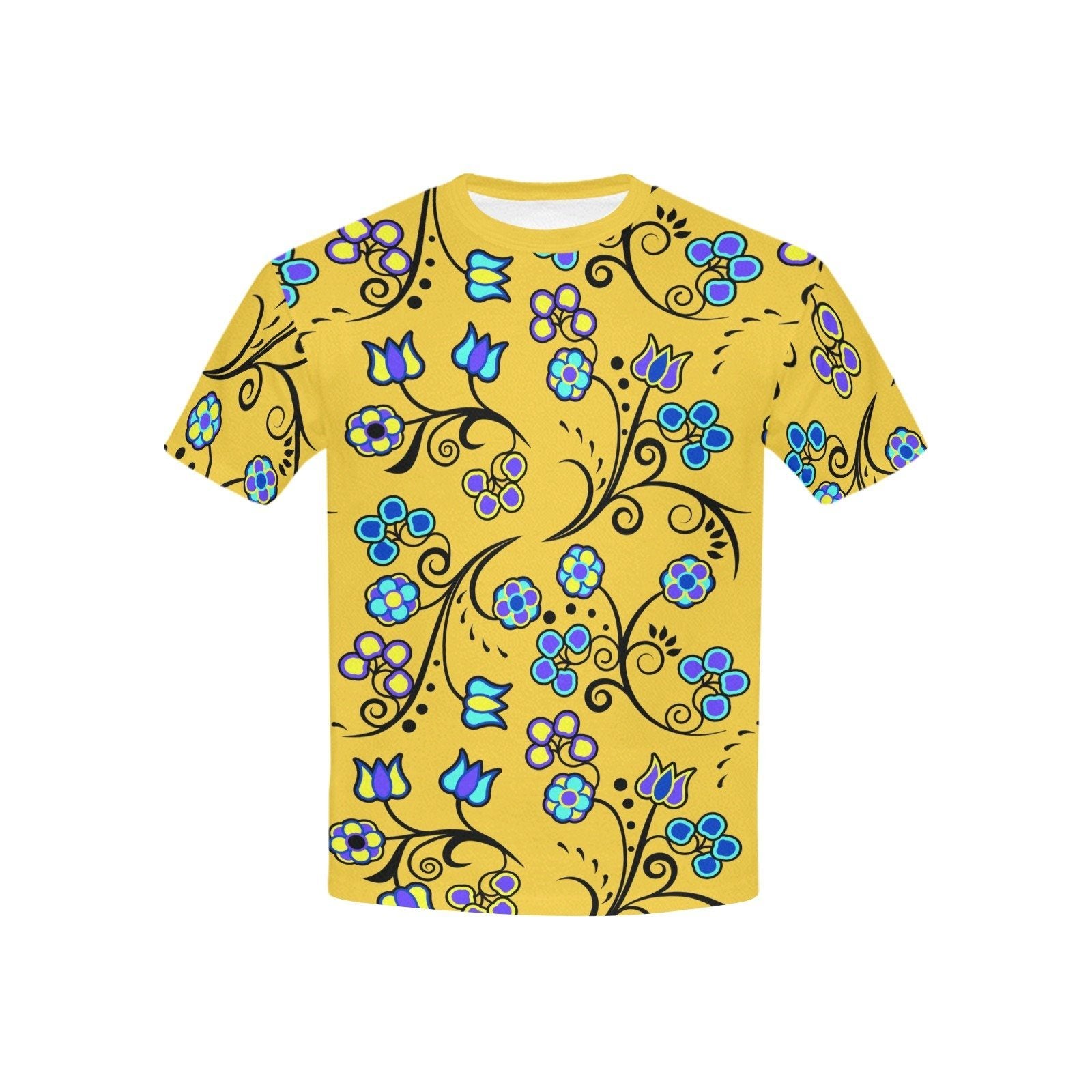 Blue Trio Tuscan Kids' All Over Print T-shirt (USA Size) (Model T40) tshirt e-joyer