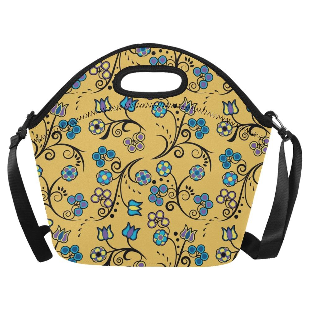 Blue Trio Tuscan Neoprene Lunch Bag/Large (Model 1669) bag e-joyer