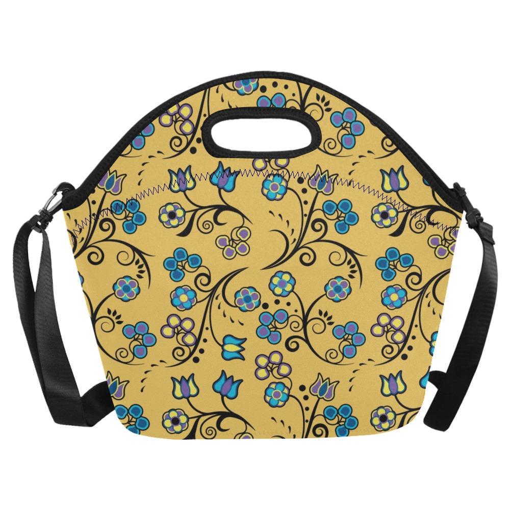 Blue Trio Tuscan Neoprene Lunch Bag/Large (Model 1669) bag e-joyer