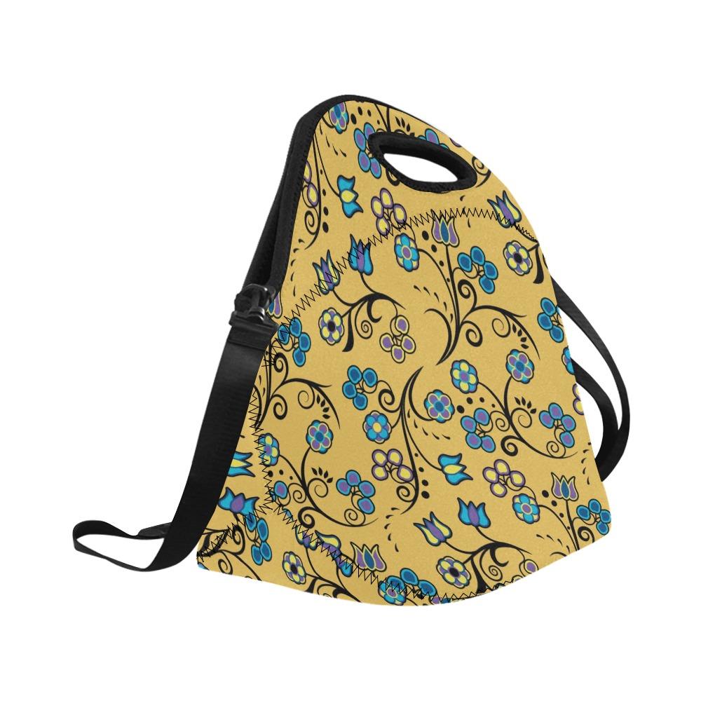 Blue Trio Tuscan Neoprene Lunch Bag/Large (Model 1669) bag e-joyer