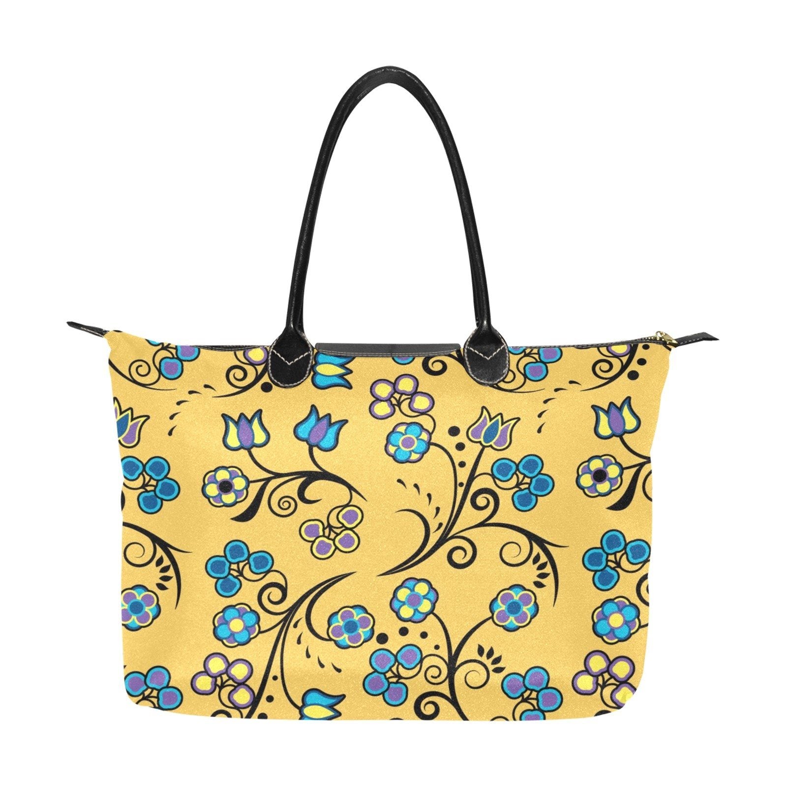 Blue Trio Tuscan Single-Shoulder Lady Handbag (Model 1714) bag e-joyer