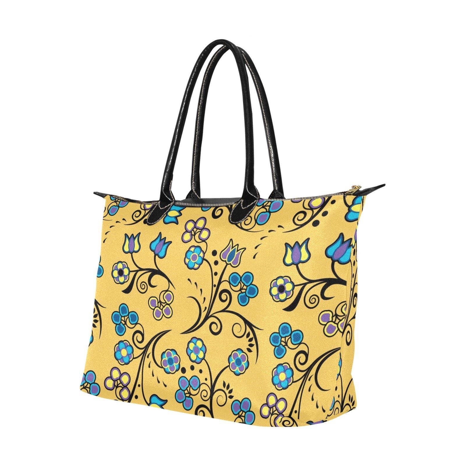 Blue Trio Tuscan Single-Shoulder Lady Handbag (Model 1714) bag e-joyer