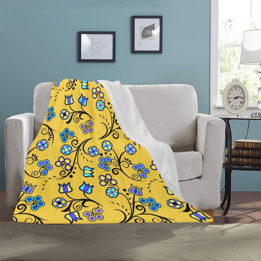 Blue Trio Tuscan Ultra-Soft Micro Fleece Blanket 40"x50" blanket e-joyer