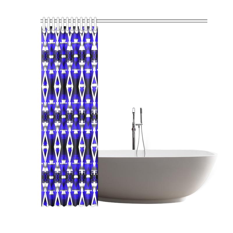 Blue Winter Camp Shower Curtain 60"x72" Shower Curtain 60"x72" e-joyer