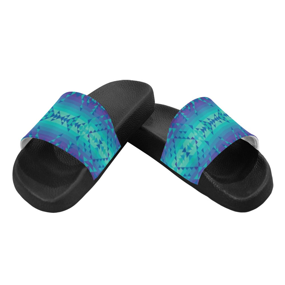 Borealis Women's Slide Sandals (Model 057) sandals e-joyer